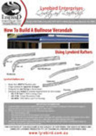 How To Build A Bullnose Verandah Using Lyrebird Rafters