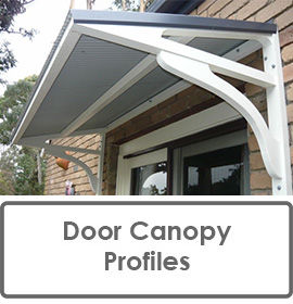Door Canopy Profiles