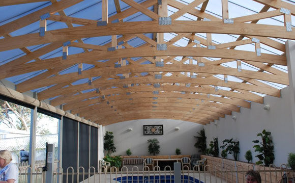 Smart-Arch Trusses for Patios and Pergolas